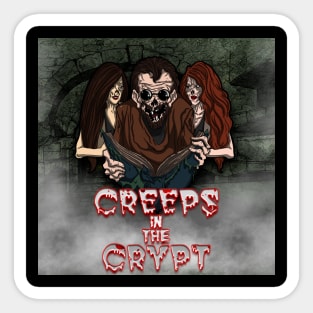 Creeps in the Crypt - Blood Splatter Sticker